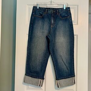 Talbots cropped leg jeans